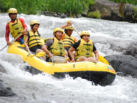 Whitewater Rafting on the Trishuli River in Nepal