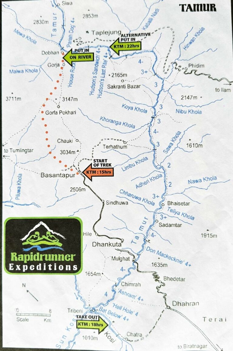 Tamur River Rafting
